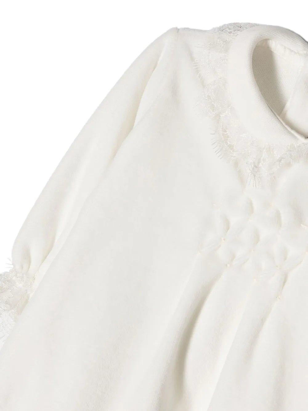 La Stupenderia Lace-trim Cotton-blend Pyjamas In White