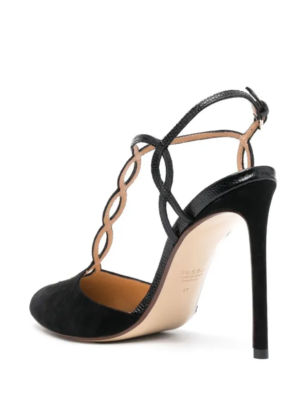 FRANCESCO RUSSO】フラットシューズ 37 Francesco Russo ツイスト