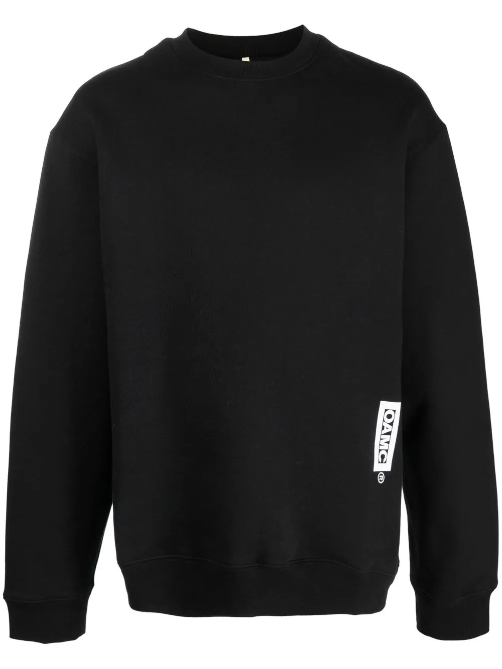 OAMC graphic-print crew-neck sweatshirt - Black
