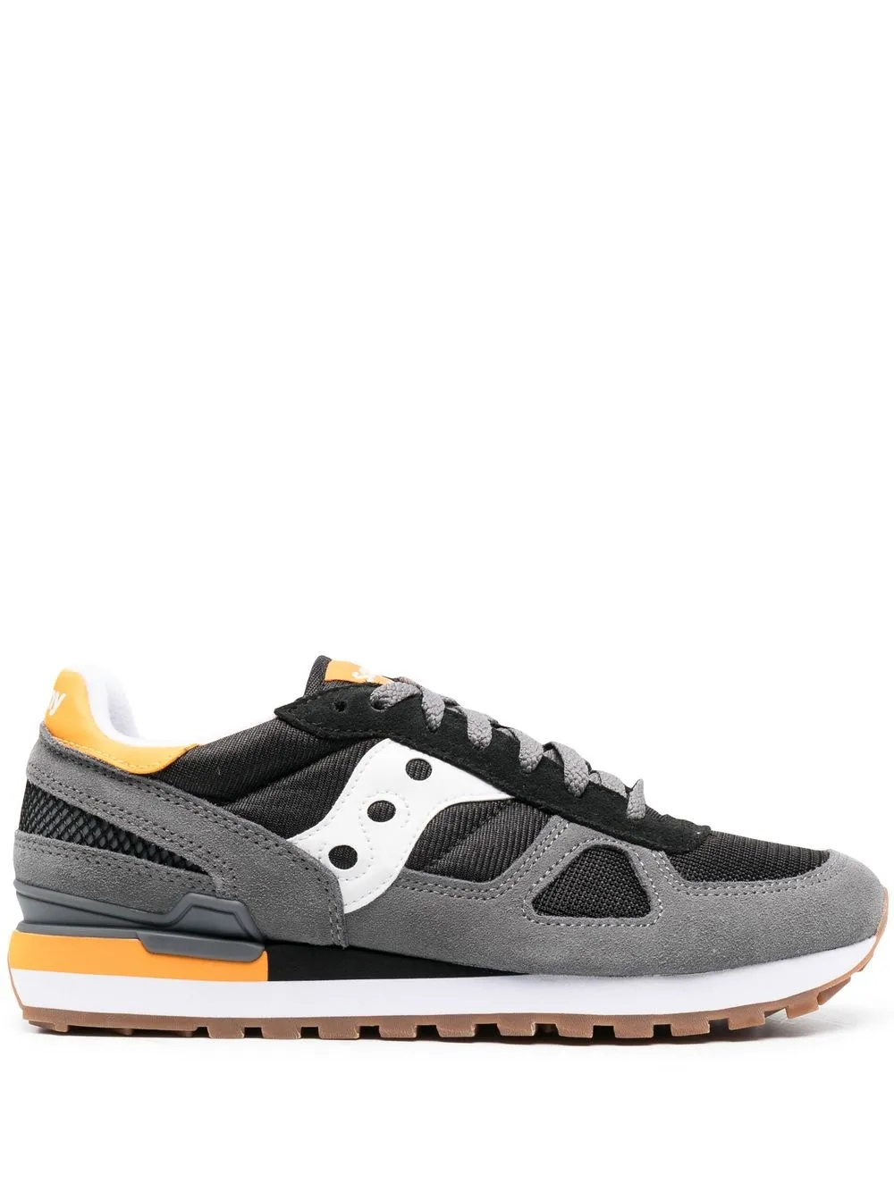 

Saucony tenis bajos con paneles - Gris