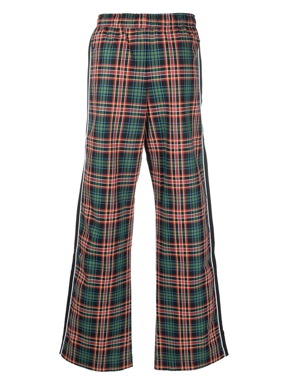 Buy Popnetic Women Black Checked Parallel Trousers  Trousers for Women  5873170  Myntra