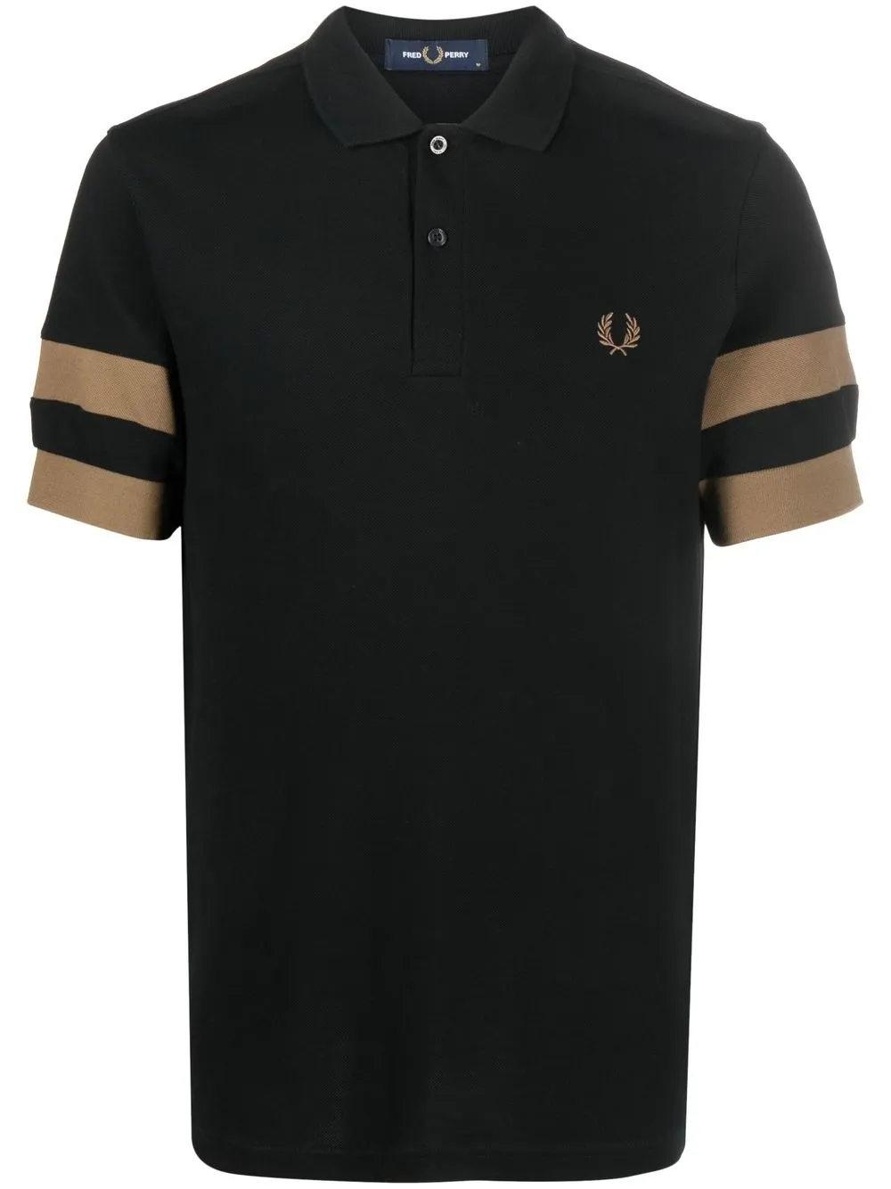 

Fred Perry playera tipo polo con logo bordado - Negro