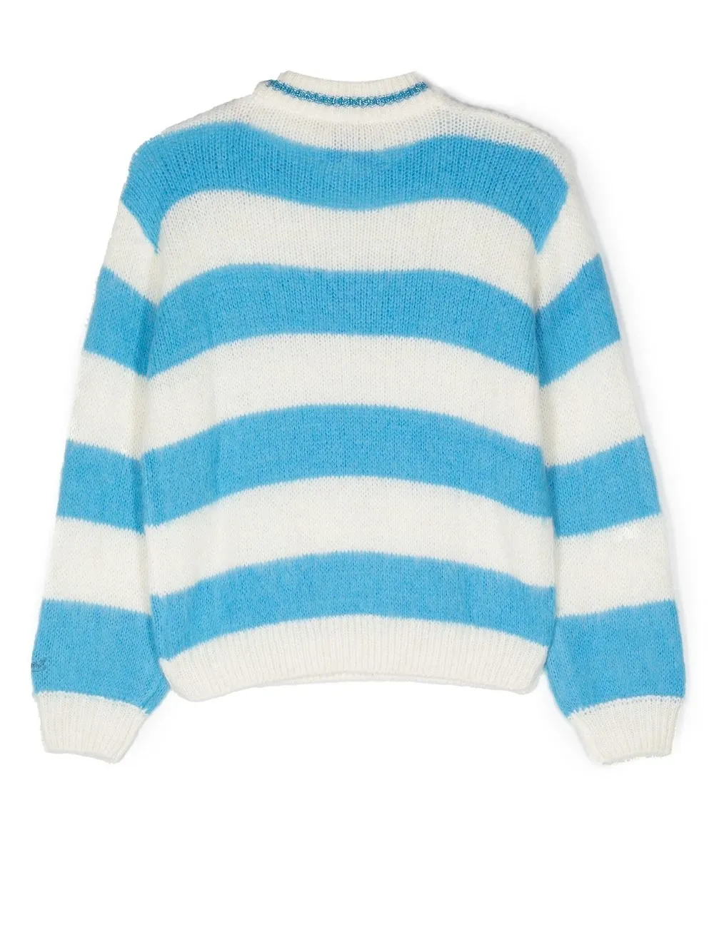 MC2 Saint Barth Kids striped knit jumper | Girls Jumpers & Knitwear | Image 2