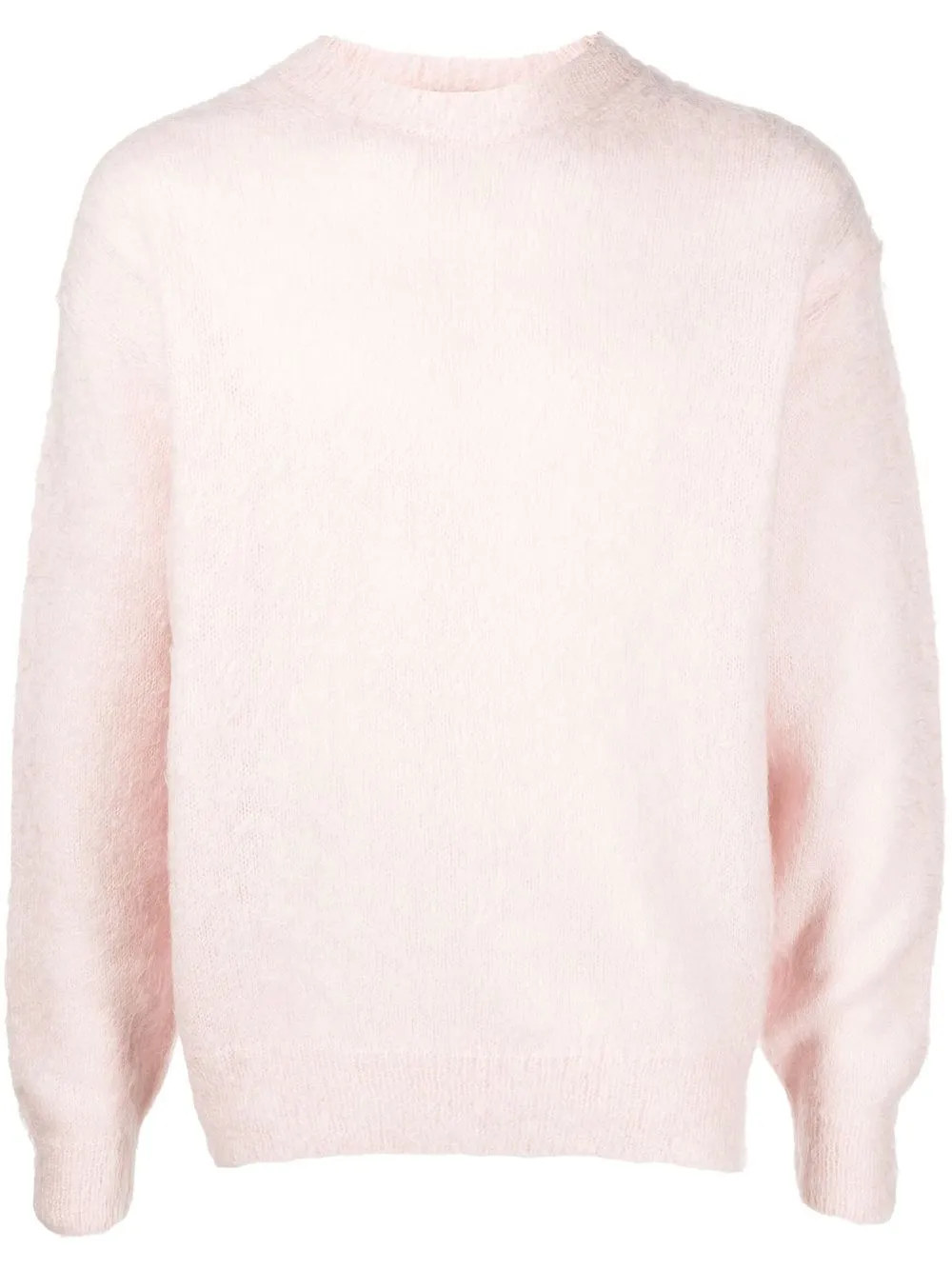 

Auralee brushed-finish knitted jumper - Pink