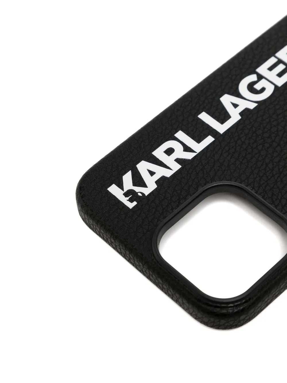 Karl Lagerfeld Logoprint Iphone 13 Pro Max Case In 黑色 ModeSens