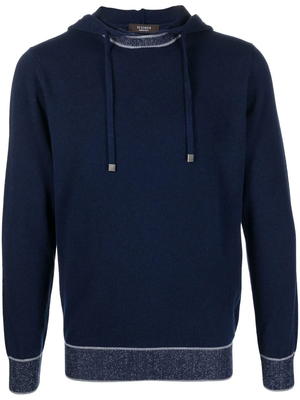 

Peserico hoodie tejida - Azul