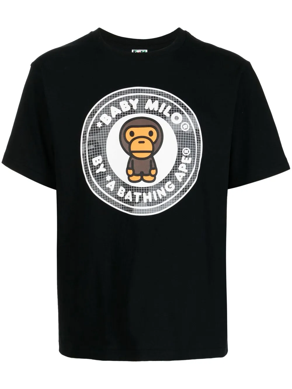 

A BATHING APE® Baby Milo print T-shirt - Black