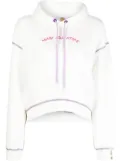 *BABY MILO® STORE BY *A BATHING APE® graphic-print logo hoodie - White