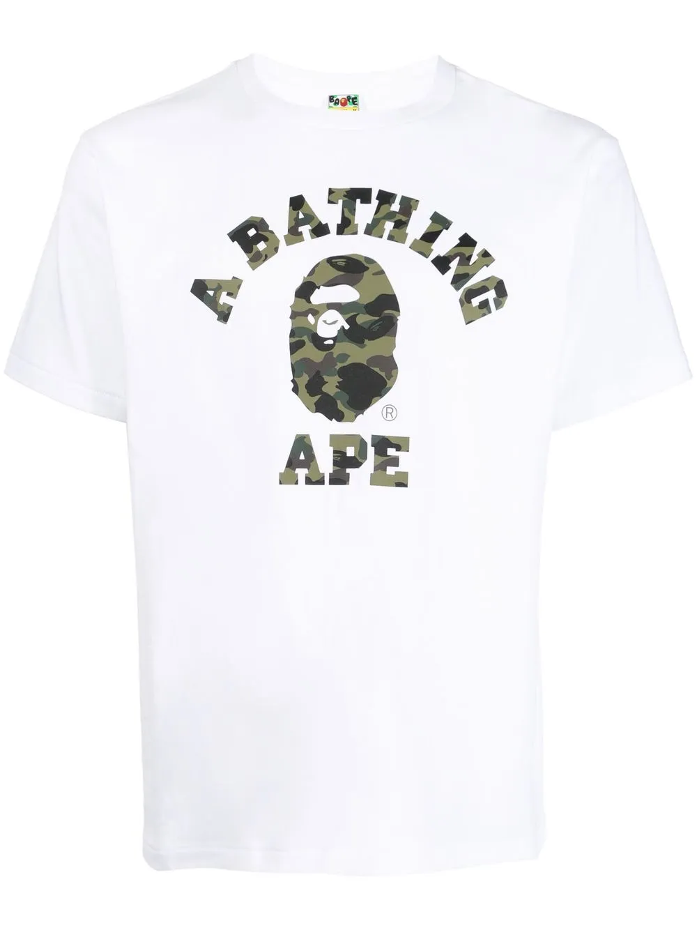 

A BATHING APE® graphic-print T-shirt - White