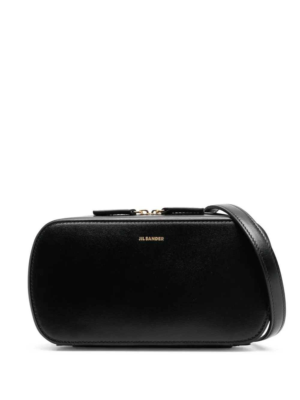 

Jil Sander logo-print detail camera bag - Black