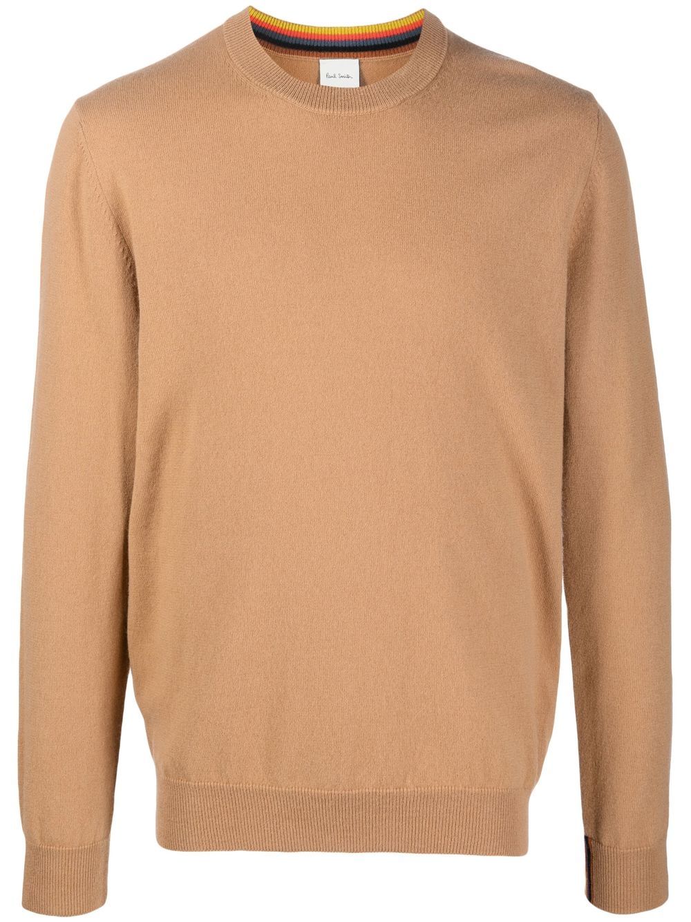 

Paul Smith crew neck cashmere jumper - Brown