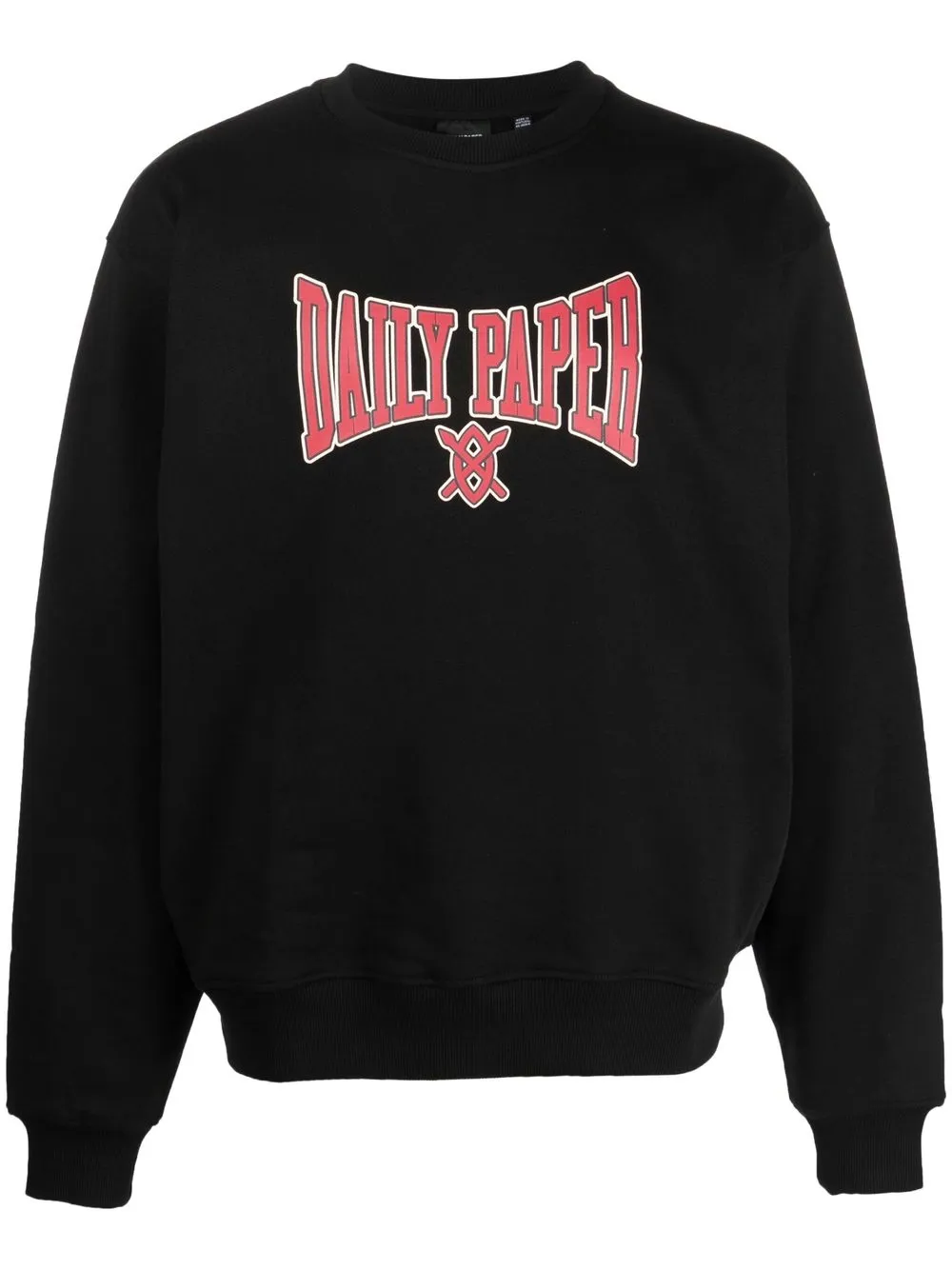 

Daily Paper sudadera con logo estampado - Negro