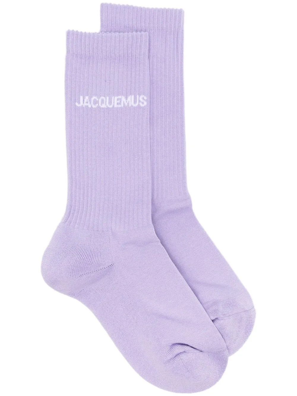 

Jacquemus calcetines con logo en jacquard - Morado