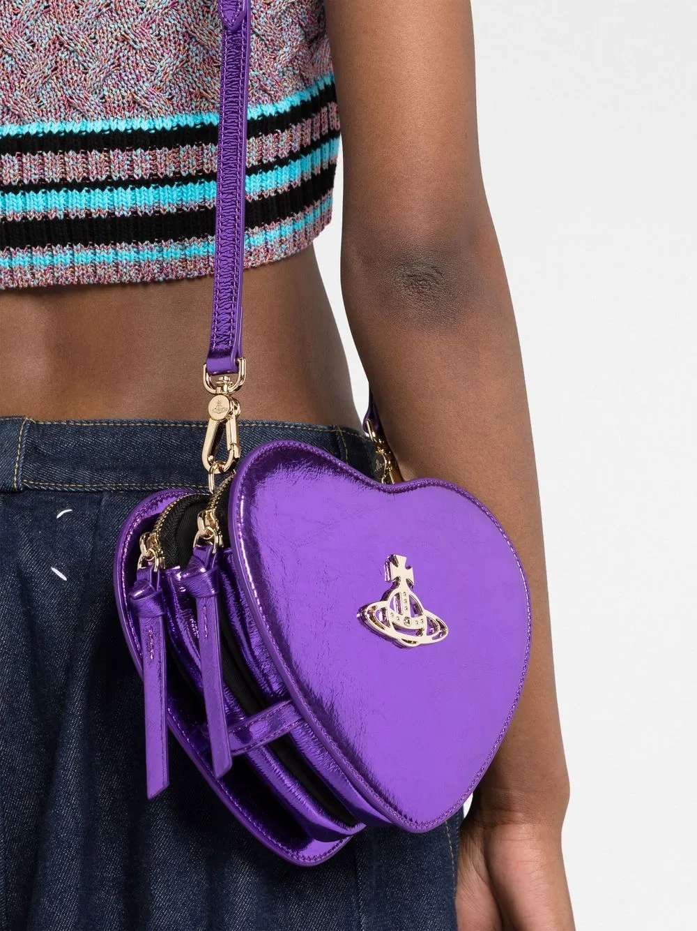 Women's 'louise Heart' Crossbody Bag by Vivienne Westwood