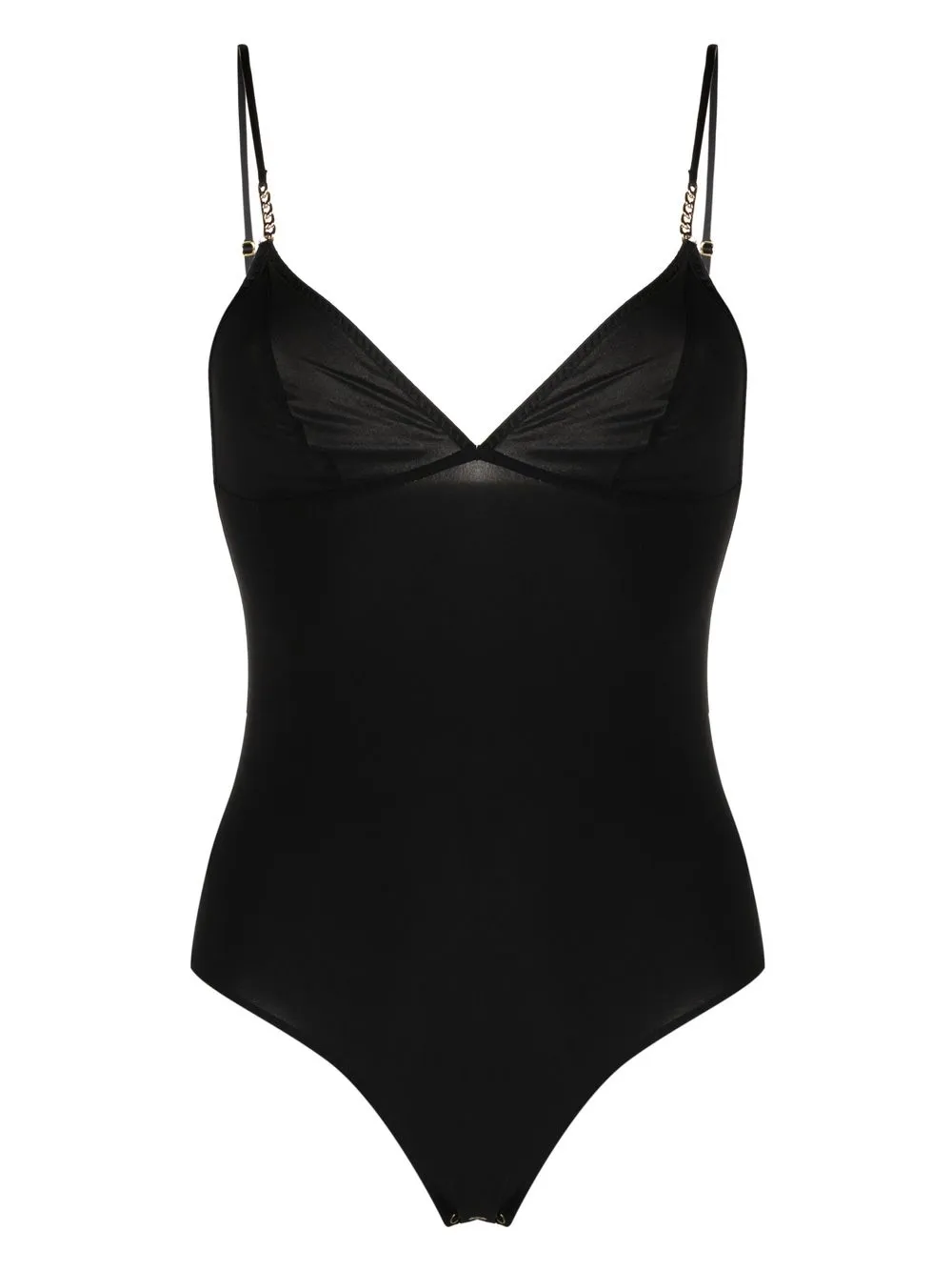 

Stella McCartney chain-detail body - Black