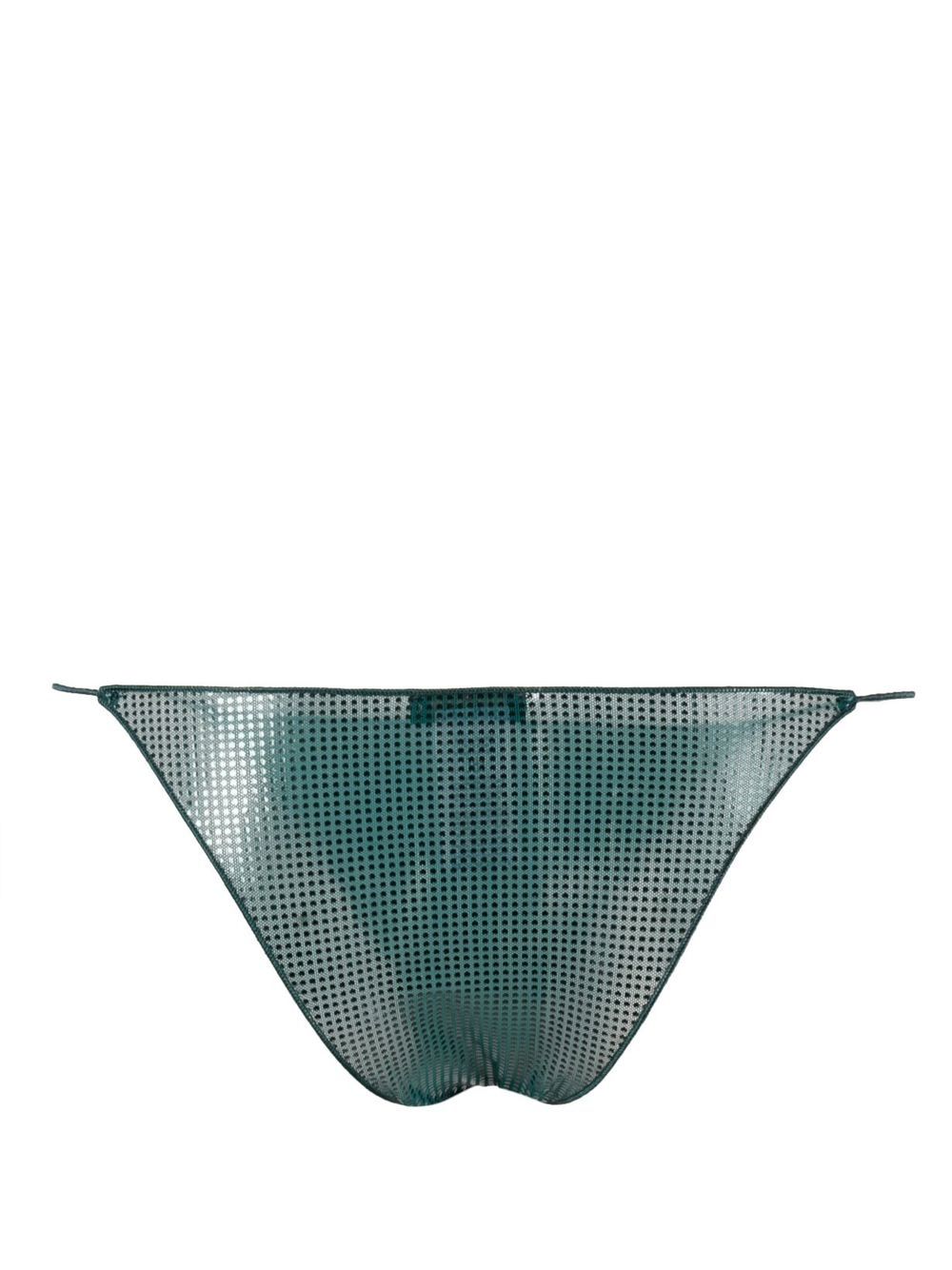 Oséree Slip met studs - Groen