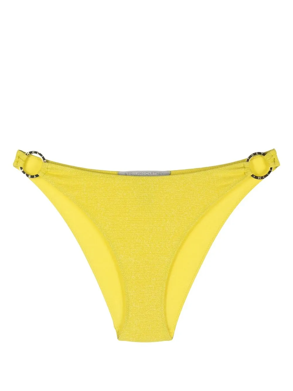 

Stella McCartney bikini bottom con detalle de anilla - Amarillo