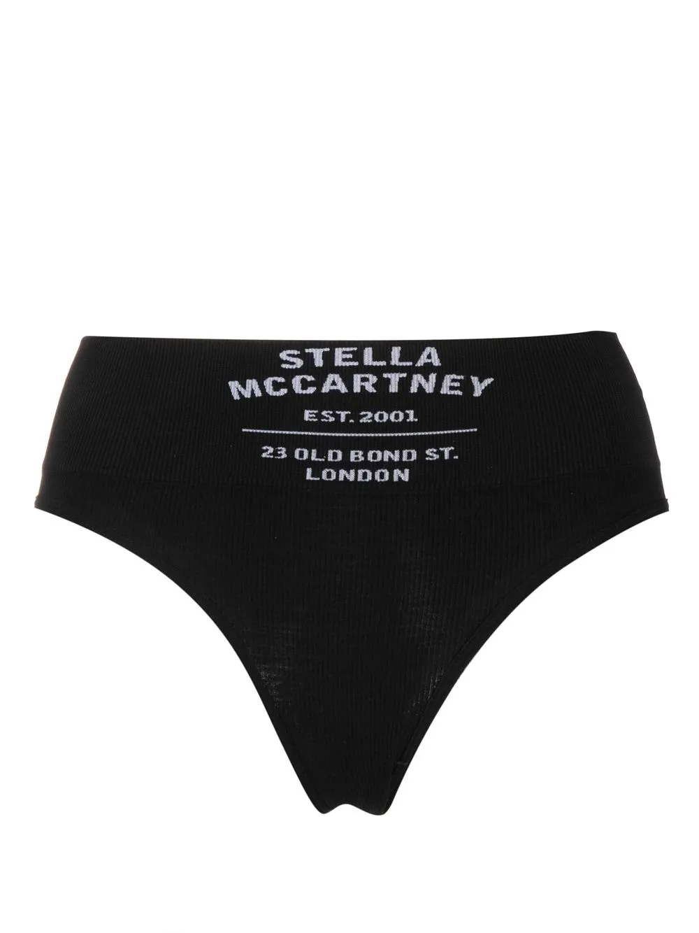 

Stella McCartney logo print brief - Black