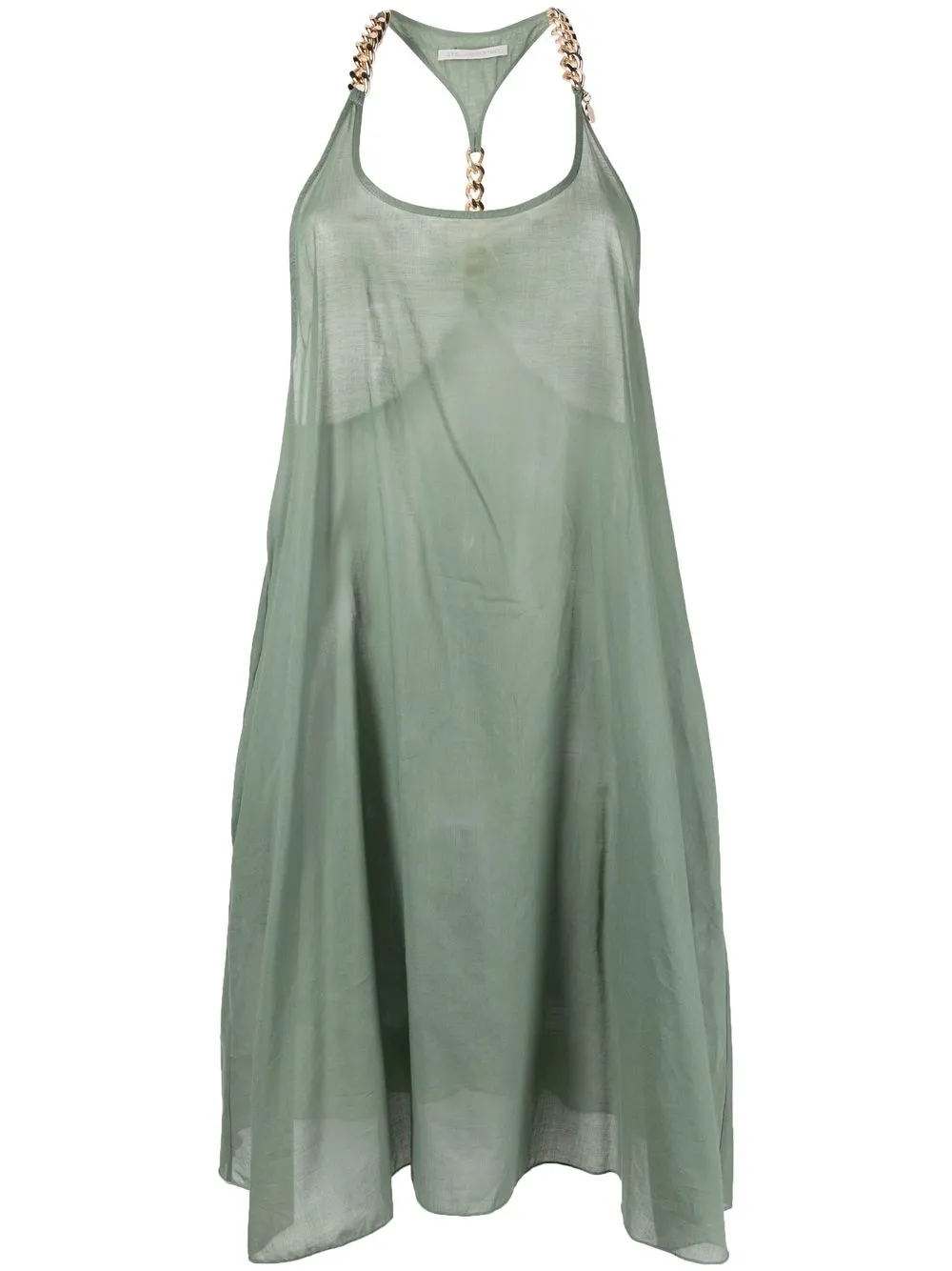 

Stella McCartney scoop neck knee-length dress - Green