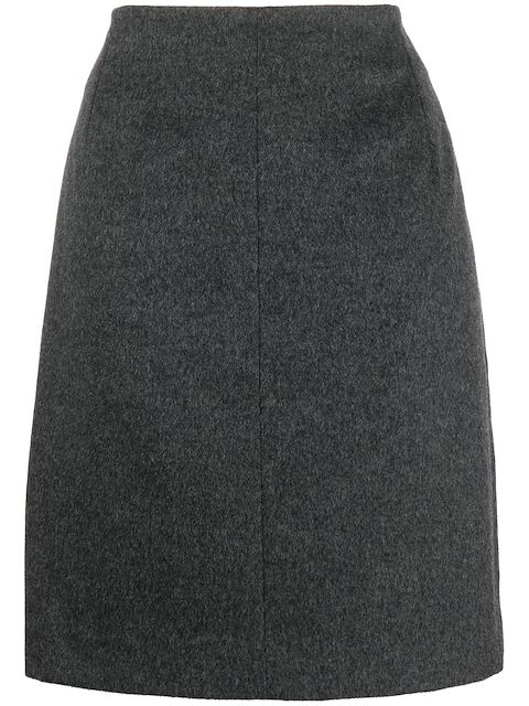 Dries Van Noten Pre-Owned 2000s high-waisted A-line skirt