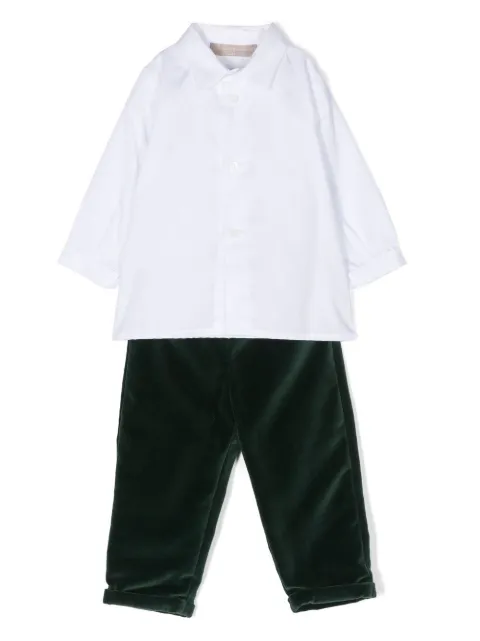 La Stupenderia two-tone shirt and trouser set