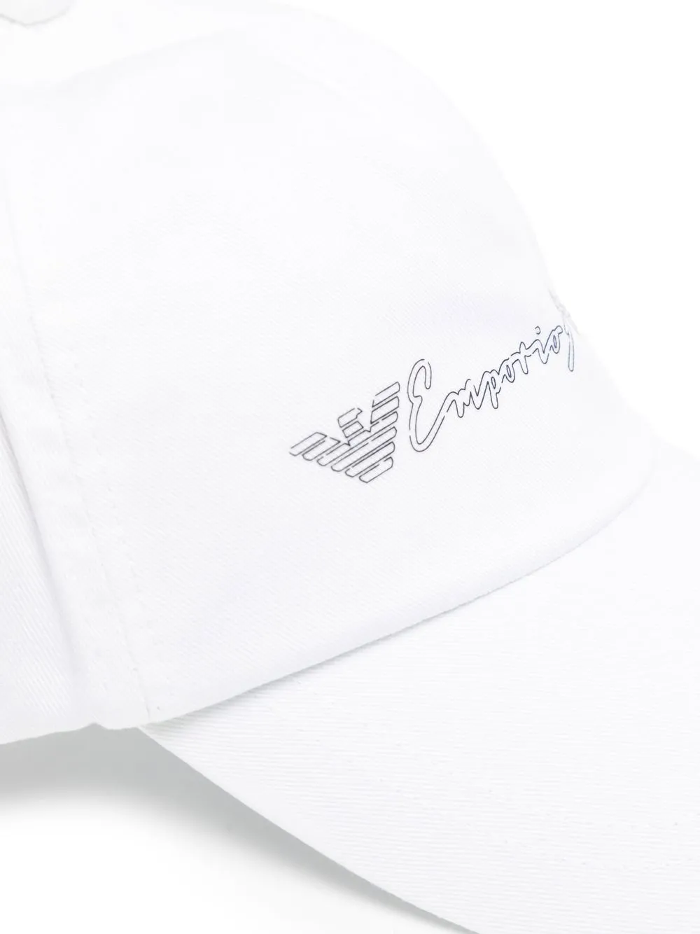 Farfetch Uomo Accessori Cappelli e copricapo Cappelli con visiera Bianco Cappello da baseball con stampa 