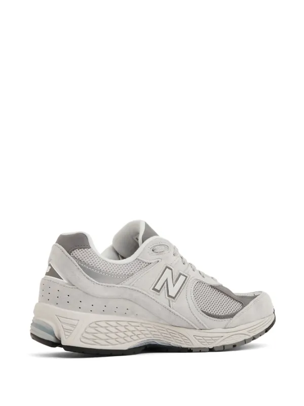 New Balance 2002R Leather Sneakers Grey FARFETCH JO