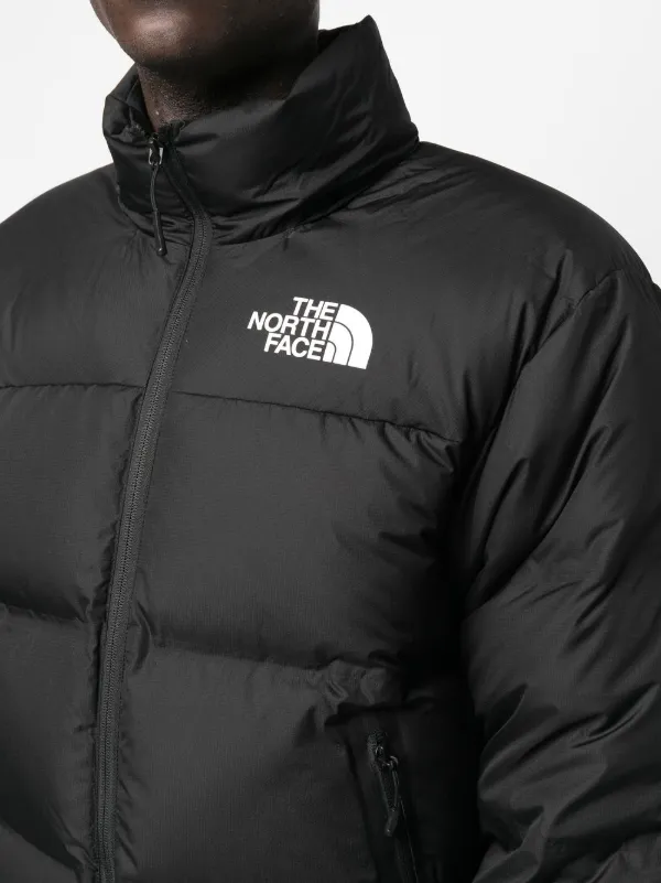 White north face nuptse on sale jacket