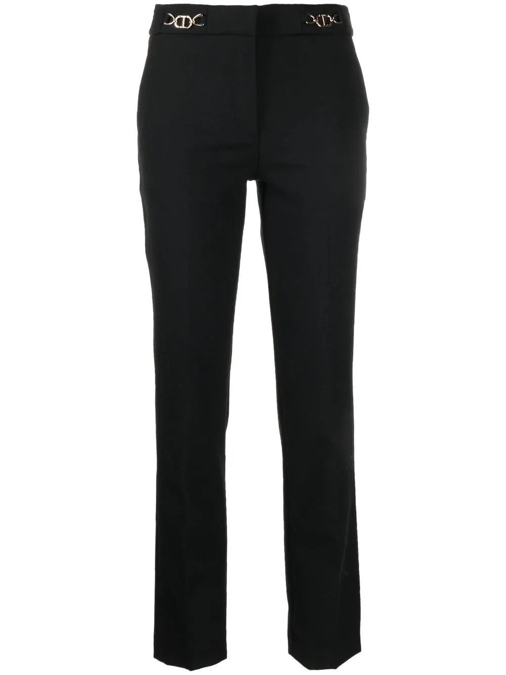 

TWINSET pantalones con detalle de cadena - Negro