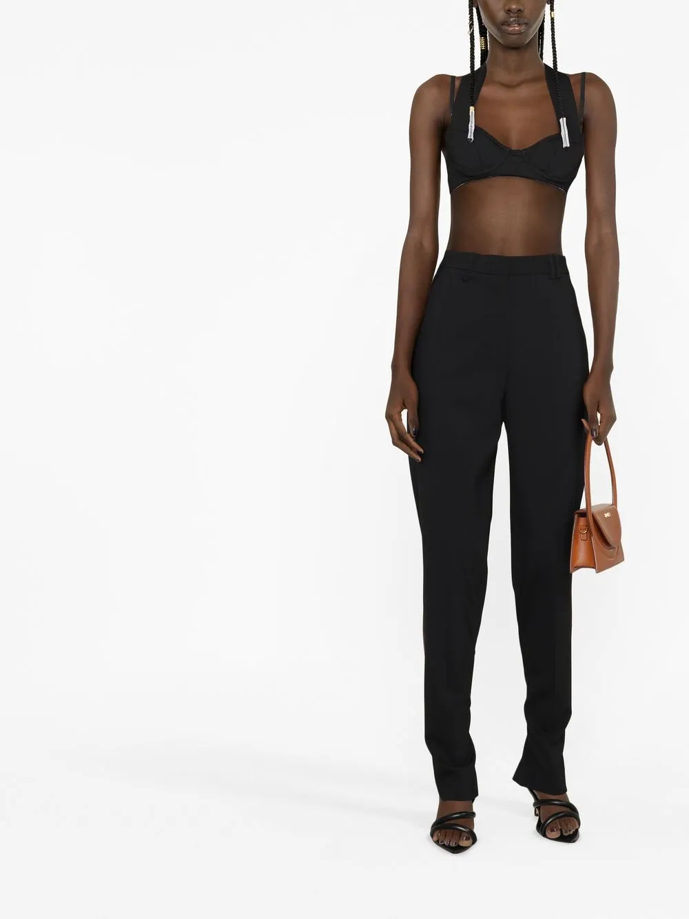 Jacquemus Haltertop - Zwart