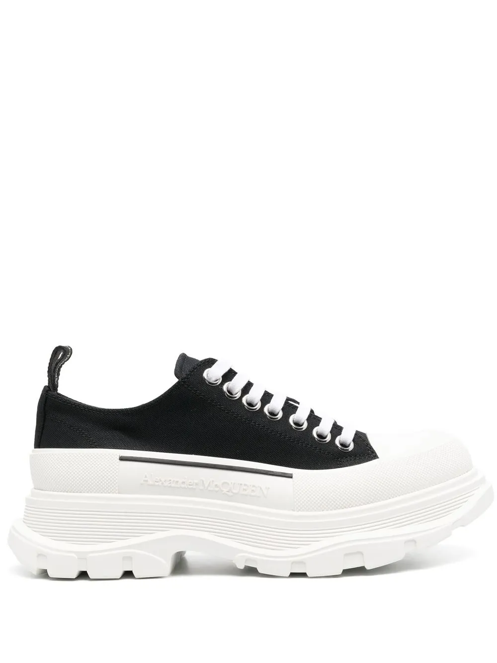 

Alexander McQueen Tread Slick lace-up sneakers - Black