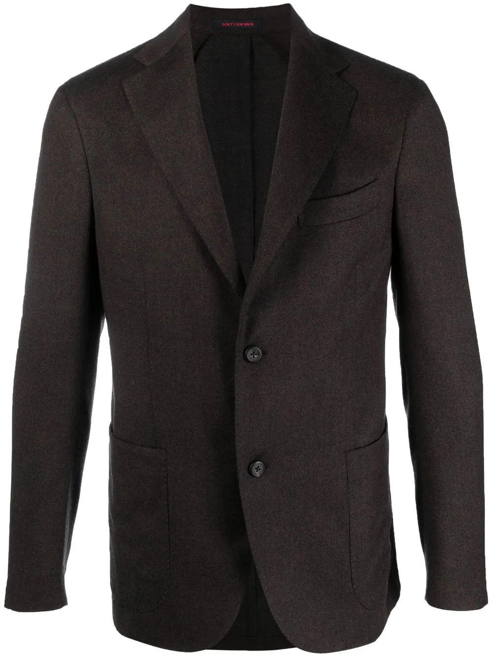 

The Gigi single-breasted wool blazer - Brown