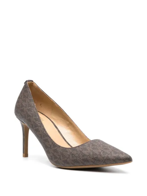 Michael Michael Kors monogram-print stiletto pumps
