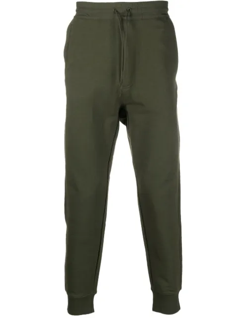 Y-3 pants tapered con cordones en la pretina