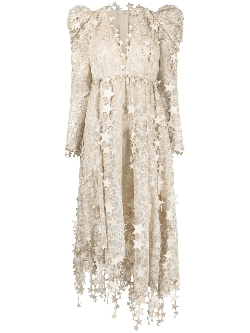 

ZIMMERMANN vestido Celestial Zodiac Star - Neutro