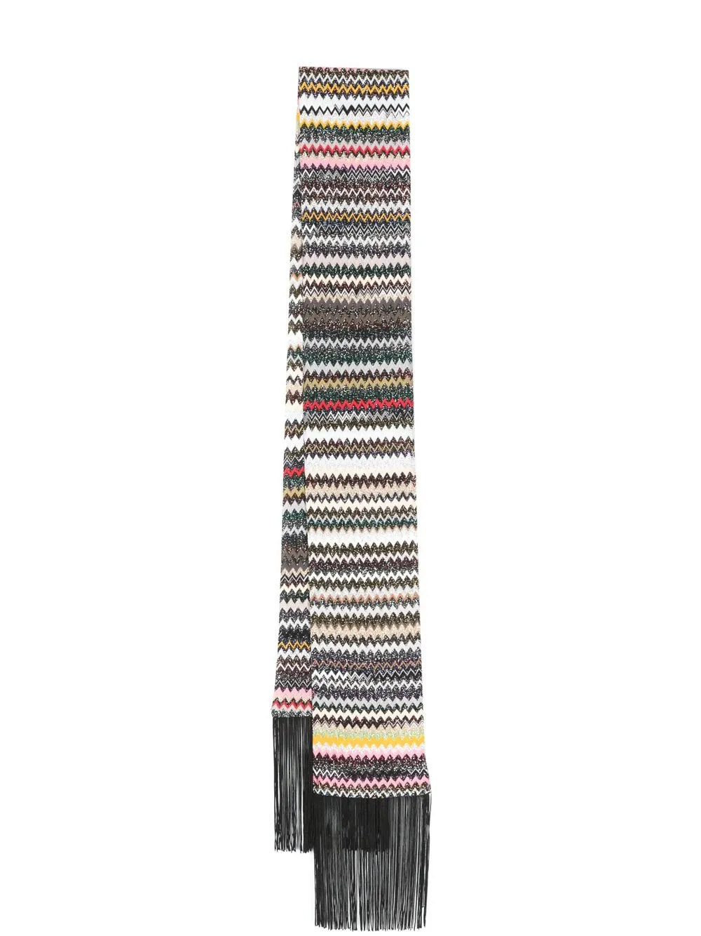 

Missoni zigzag-pattern scarf - Blue