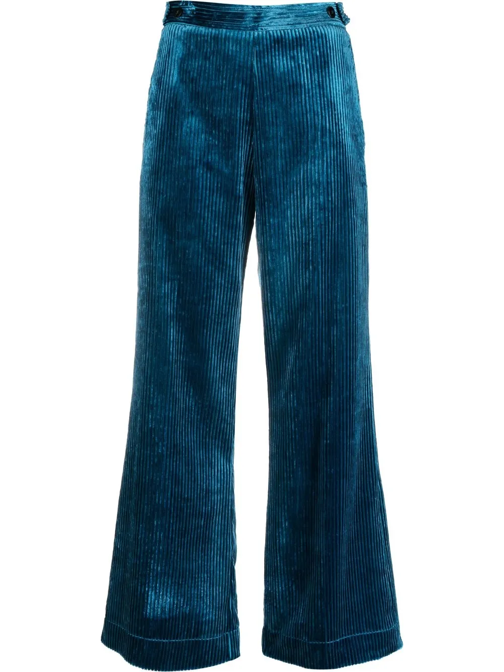 

Forte Forte pantalones de pana acampanados - Azul