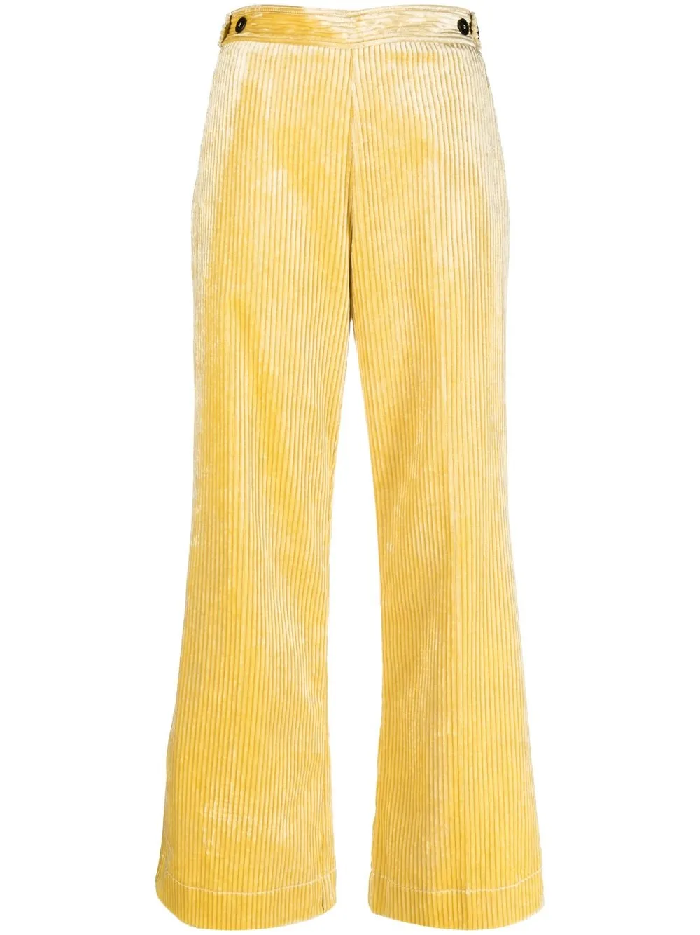 

Forte Forte pantalones de pana rectos - Amarillo