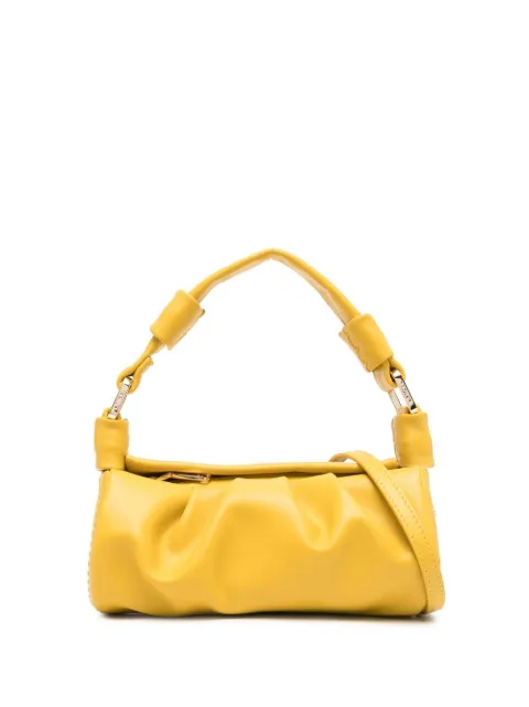 lancel logo压纹皮质迷你包