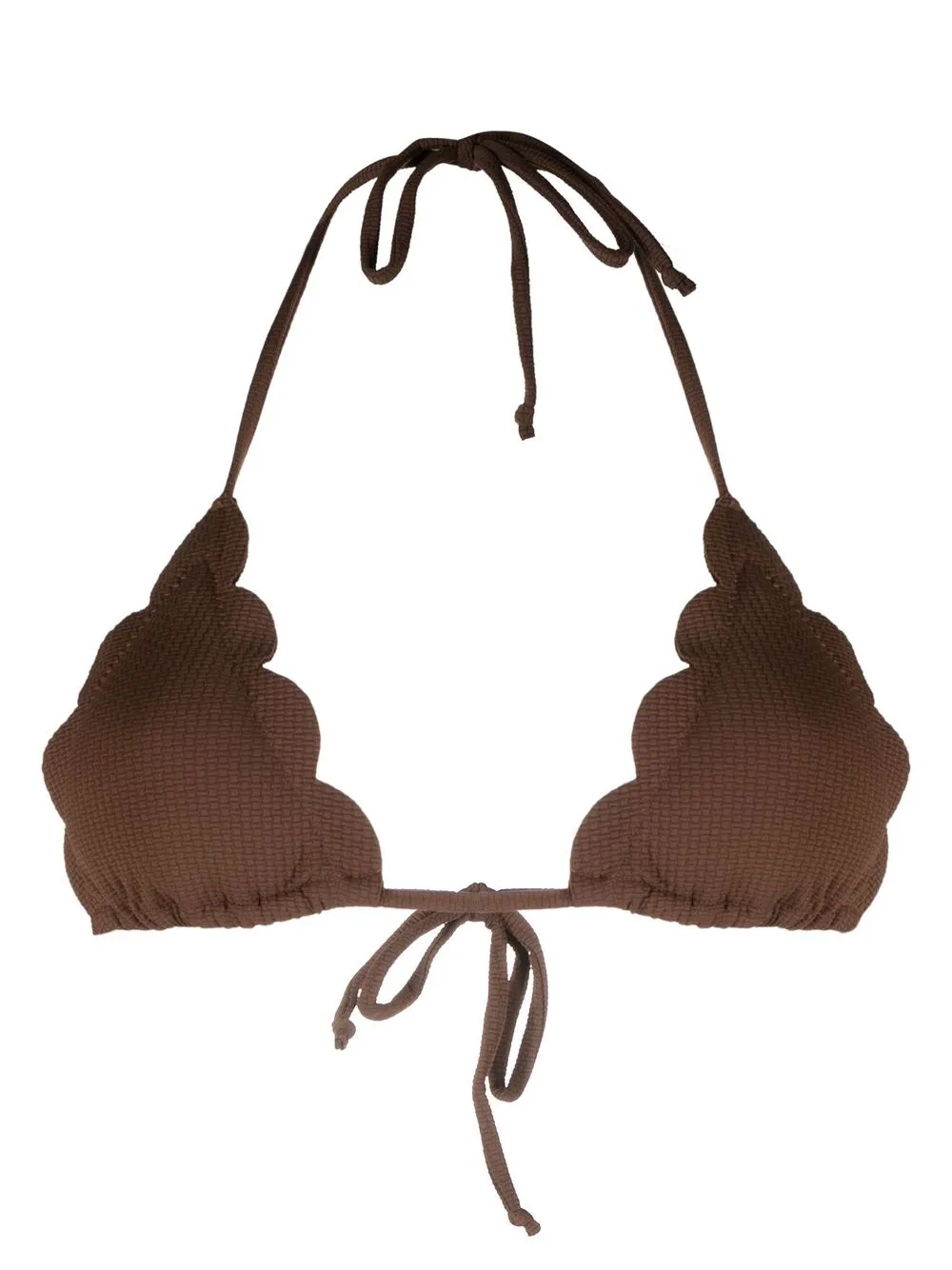 

Marysia Marysia triangle bikini top - Brown