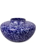 Stories of Italy Macchia Murano glass vase - Blue