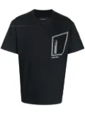 A-COLD-WALL* asymmetric-pocket logo-print T-shirt - Black
