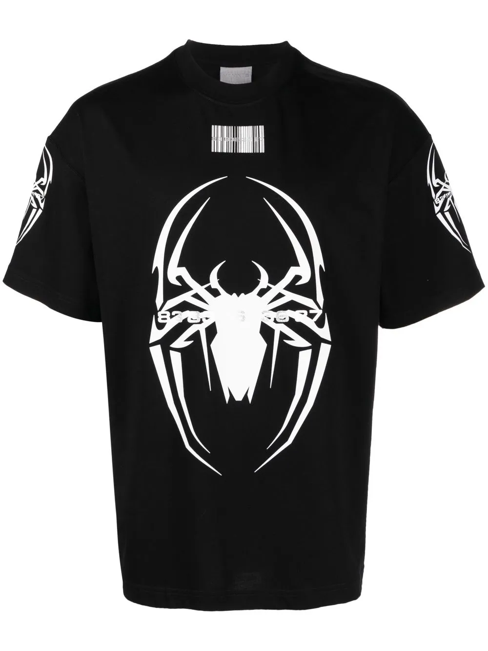 

VTMNTS playera con estampado de araña - Negro