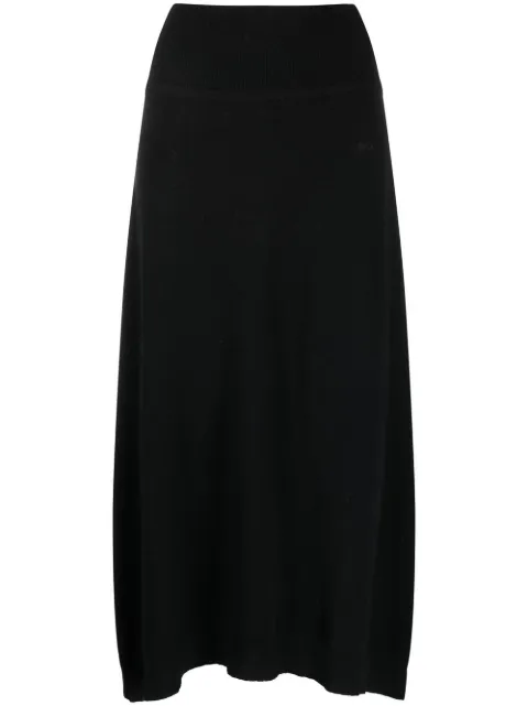 SMINFINITY High waist cashmere skirt