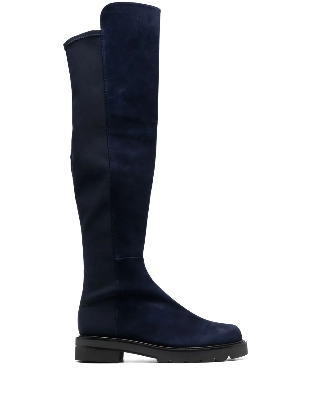 

Stuart Weitzman Lifts asymmetric knee boots - Blue