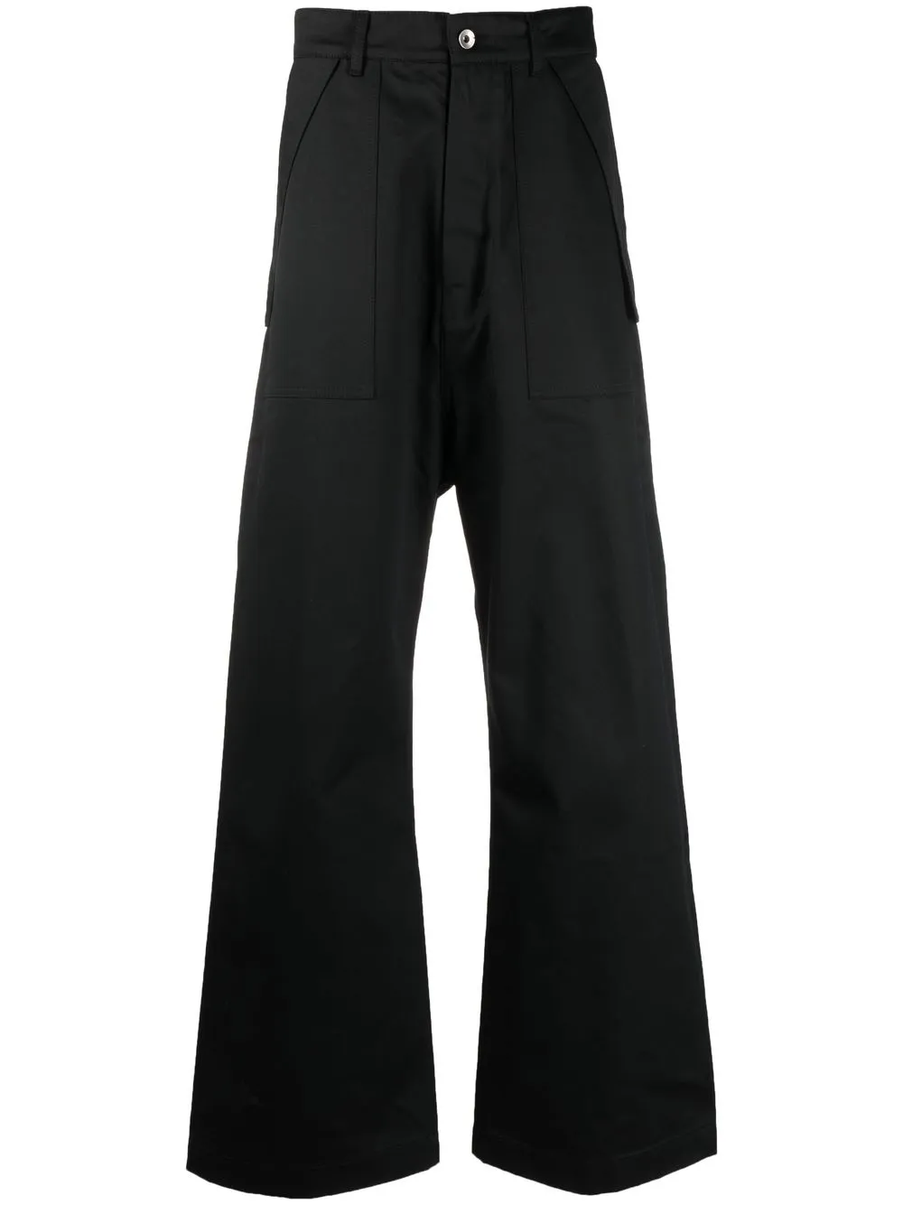 

Rick Owens DRKSHDW pantalones rectos con bolsillos - Negro