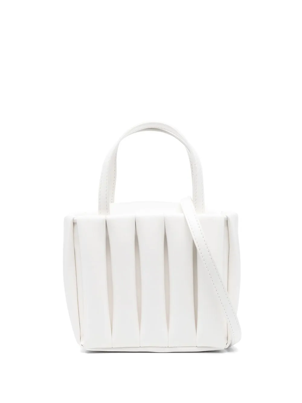 

Themoirè Aria faux-leather tote bag - White