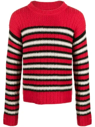 ERL Striped wool-cashmere Blend Jumper - Farfetch