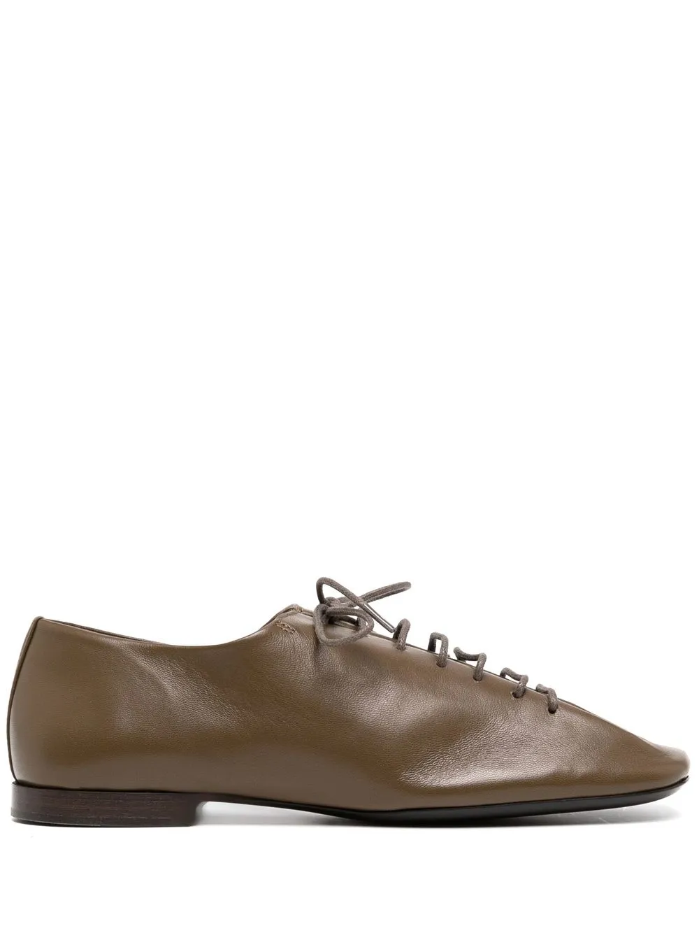 

Lemaire lace-up leather derby shoes - Brown