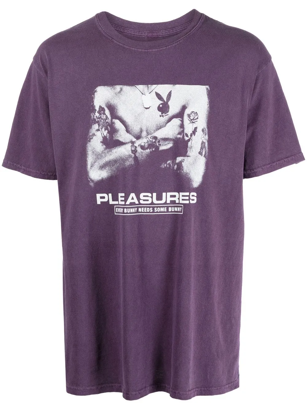 

Pleasures Playboy graphic print T-shirt - Purple